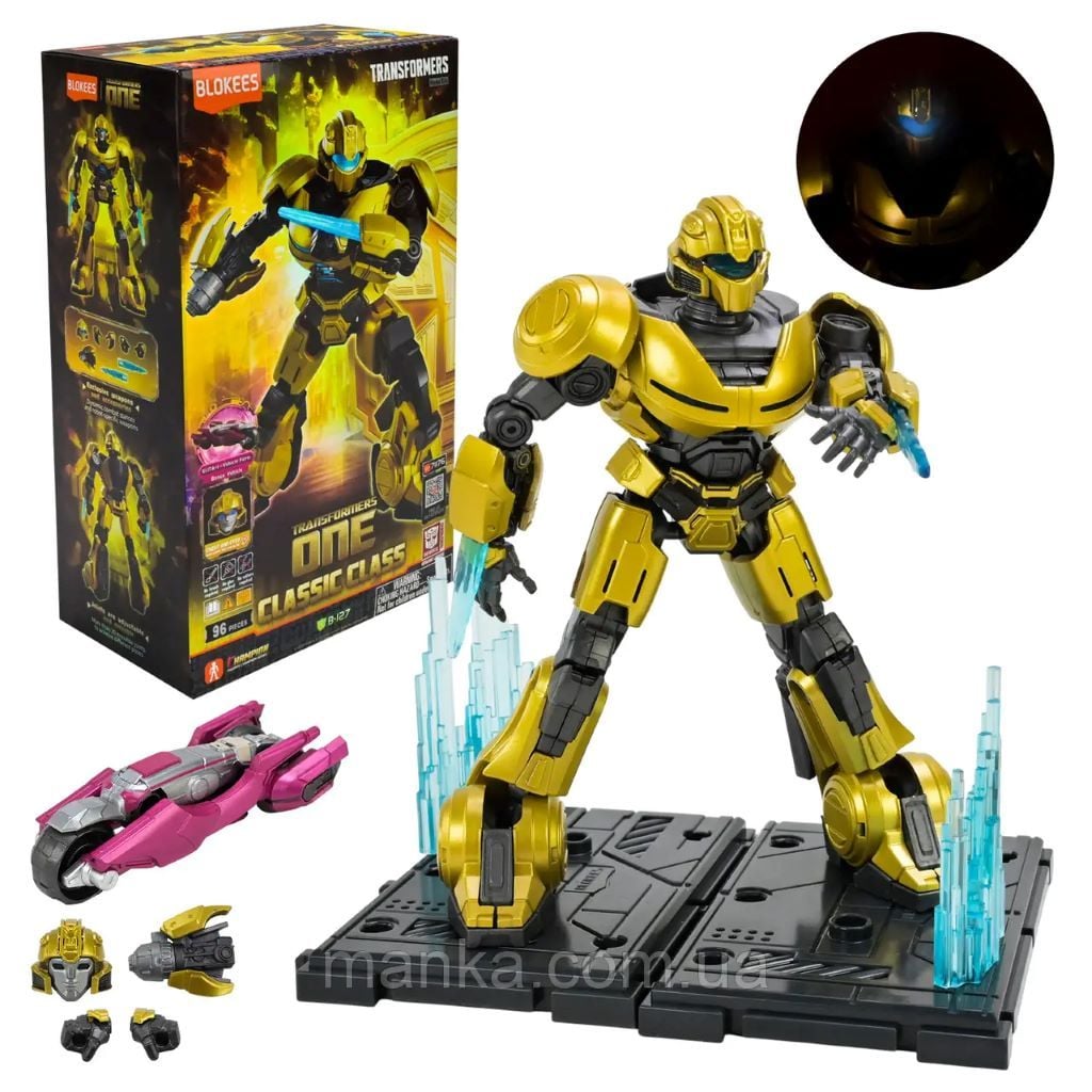 Конструкор блочний 85 дет Transformers Автобот в коробці 25*15*9см 71176 Китай