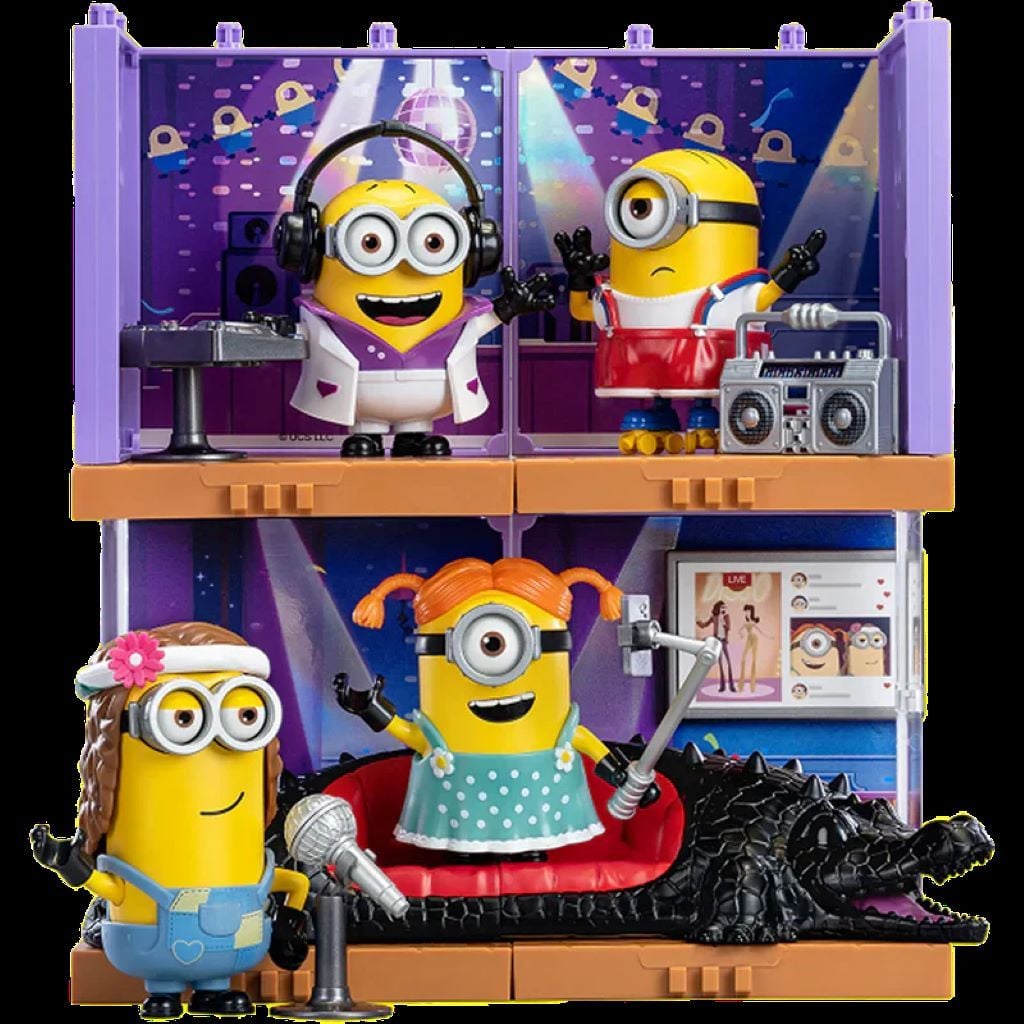 Конструкор блочний Minions фігурка героя 8 видів у коробці 14*11*7см 74855 Китай