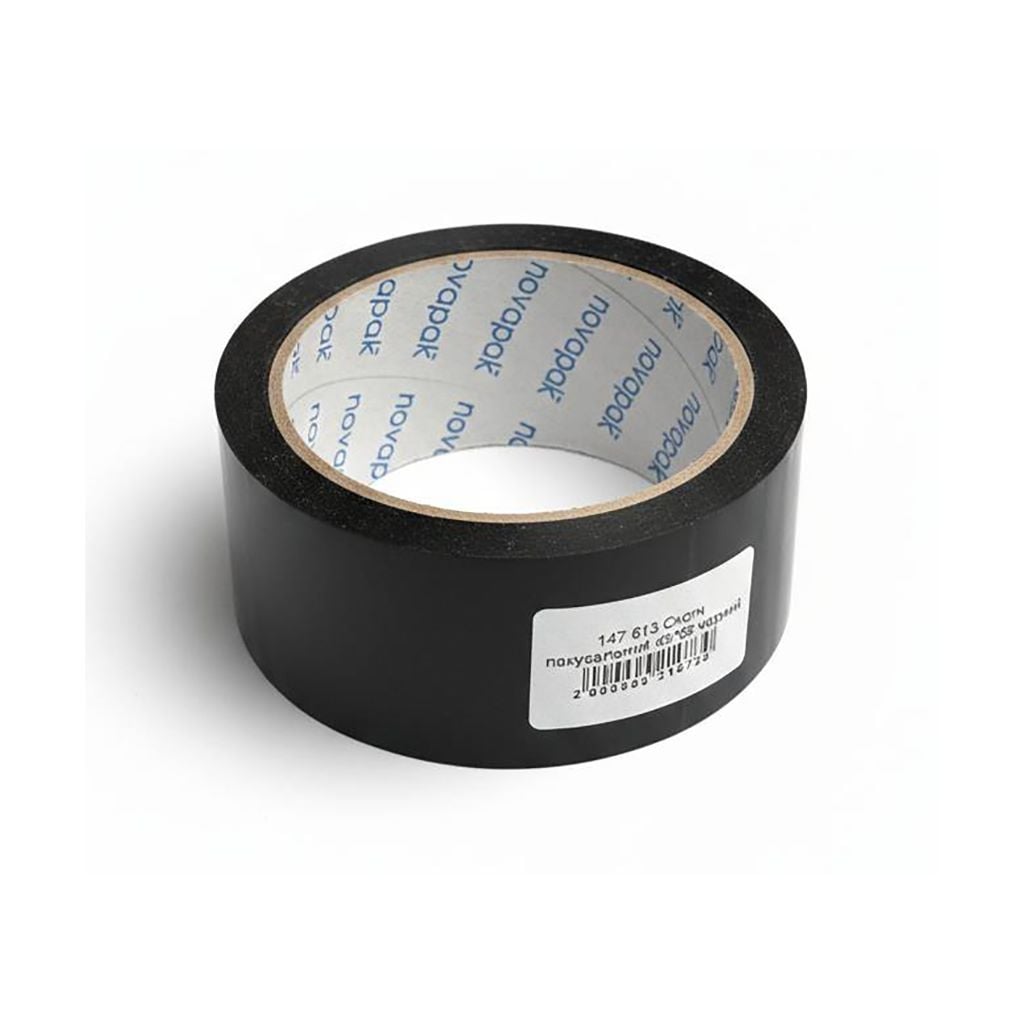 Скотч чорний 45мм*66м 147613 Китай