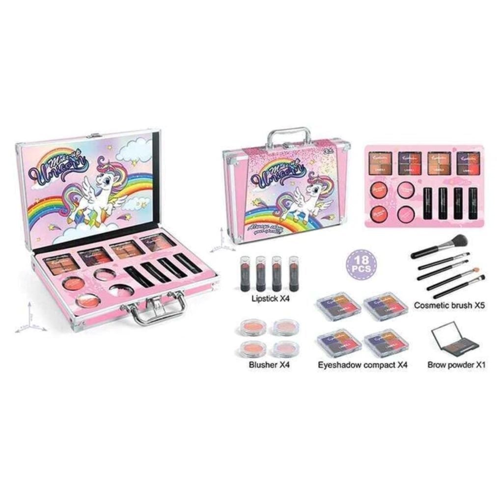 Косметика набір Unicorn помада тіні рум'яна у валізі 29*22*5см Ft2040 Китай