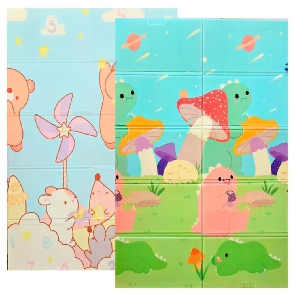 Килим ігровий термо EVA 180*120*0,8см двосторонній в сумці C-65993 Китай