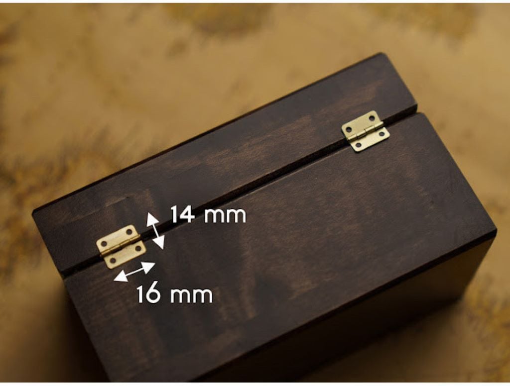 Завіси для скрині 16*14мм золото B-011-3 Україна