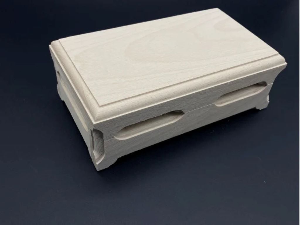 Скриня заготовка 19*11*7см дерево бук KF-007 Україна