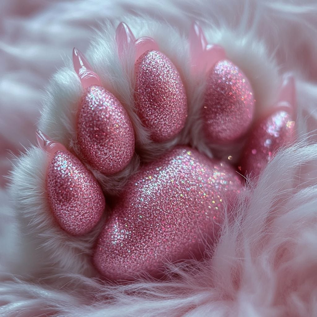 Алмазна мозаїка 20*20см Блискуча лапка на підрамнику у коробці S10164 Dreamtoys