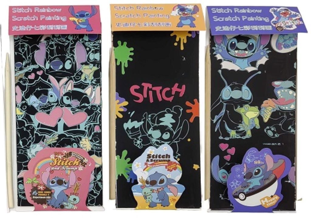 Гравюра Стіч 21*8,5см мікс в пакеті 671-05 Danko toys