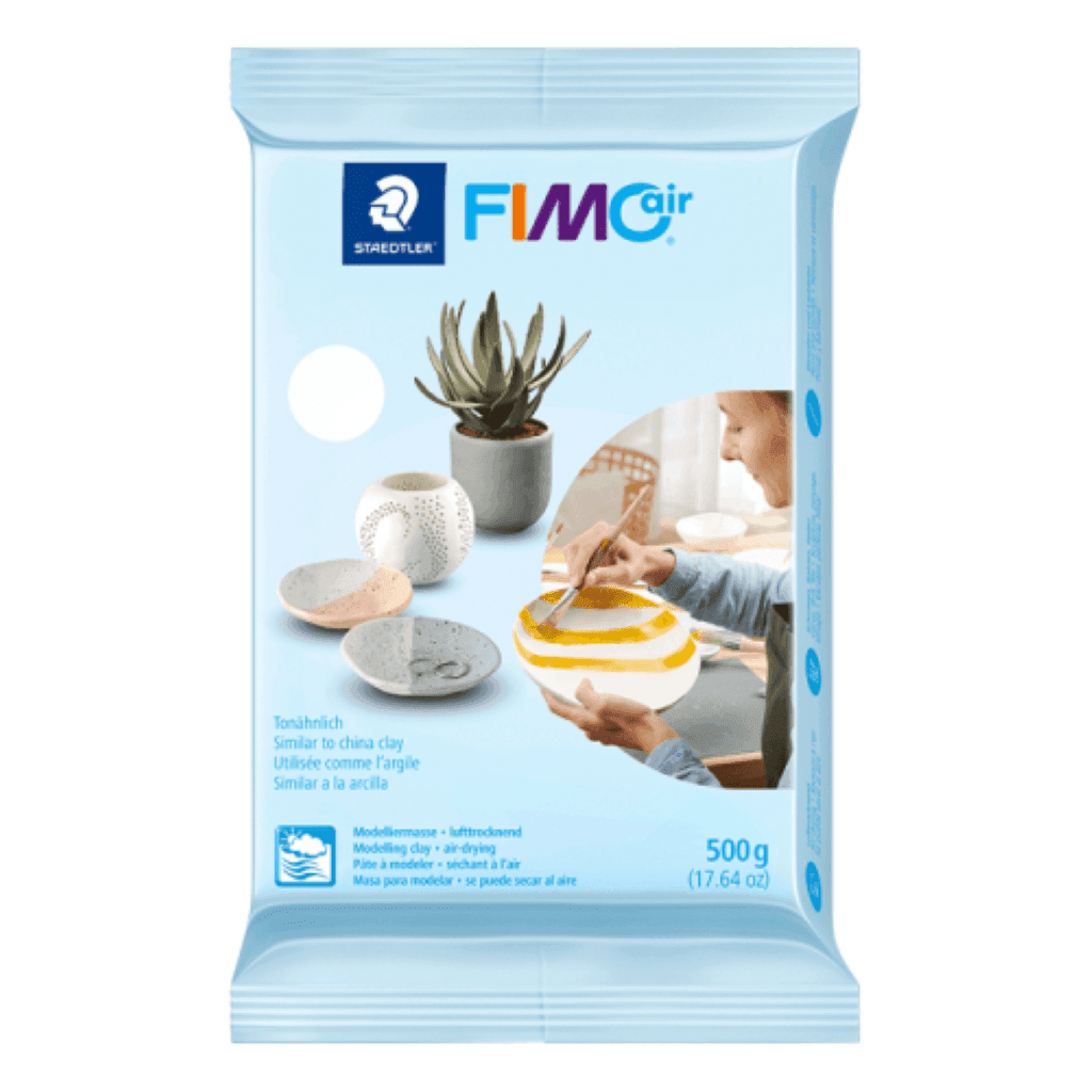 Маса для ліплення 500г FIMO біла самозастигаюча 8100-0 Німеччина