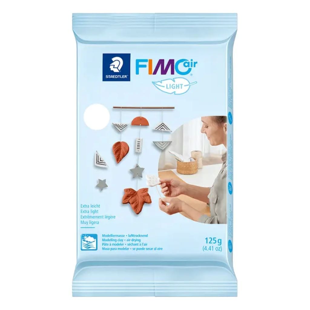 Маса для ліплення 125гр FIMO біла самозастигаюча 8133-0 Німеччина