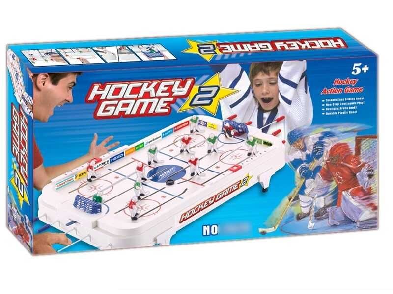 Хокей настільний на штангах в коробці 57*30*6,5см 2628 Китай