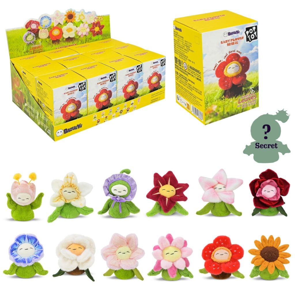 М'яка іграшка-сюрприз POP TOY Запашніі квіточки 12 видів+1 секрет в коробці 13*9*7,5см SH2511 країна іграшок