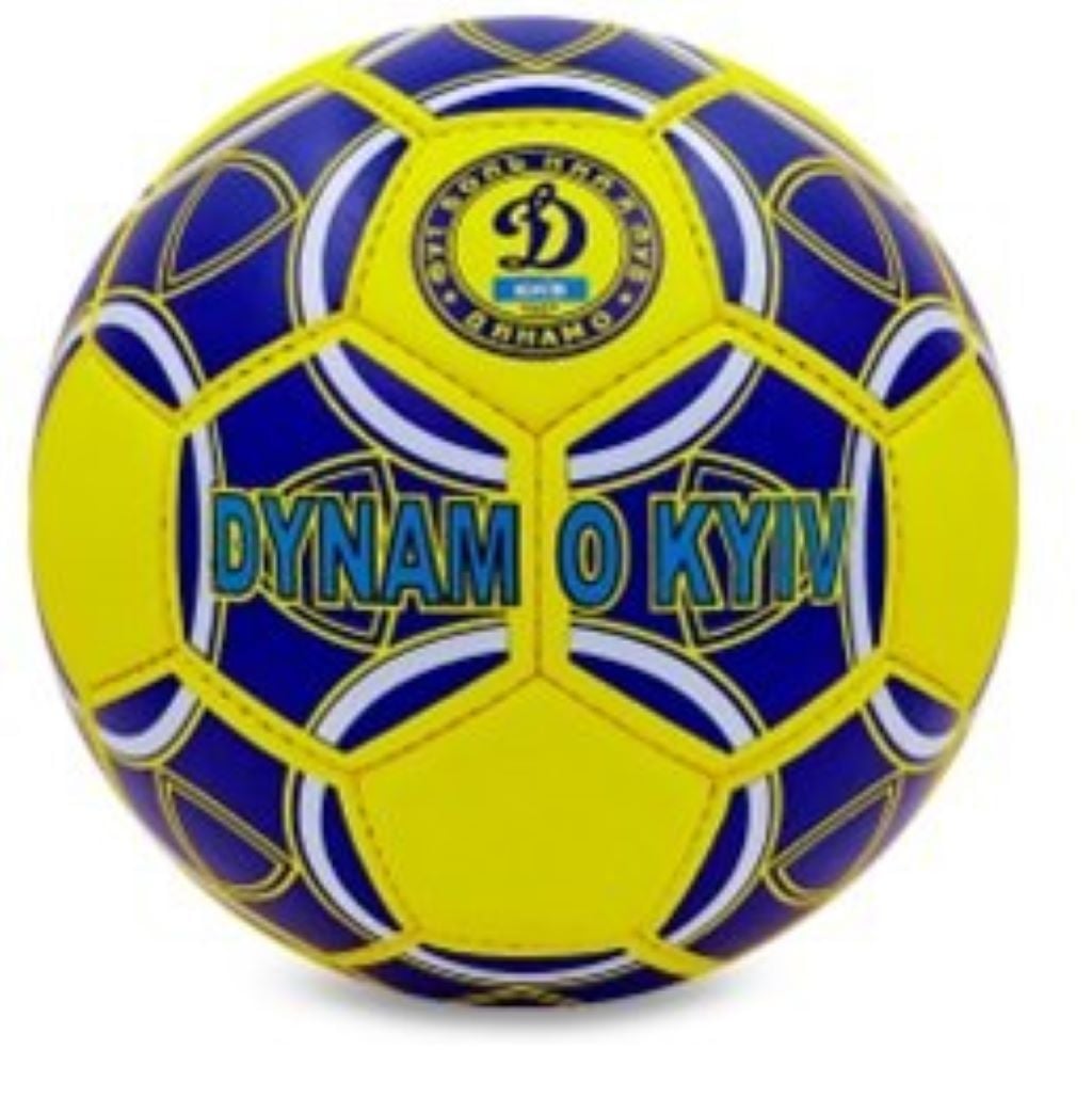М'яч футбольний Динамо р5 420гр PU мікс кол в пакеті FP111 Пакістан