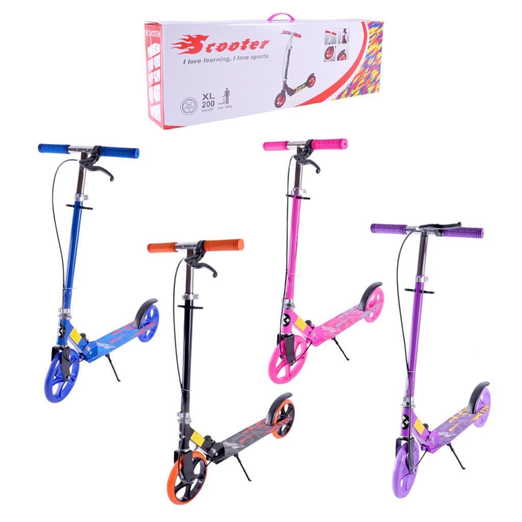 Самокат 2х колесний d200мм PU до 90кг SK2521 Scooter