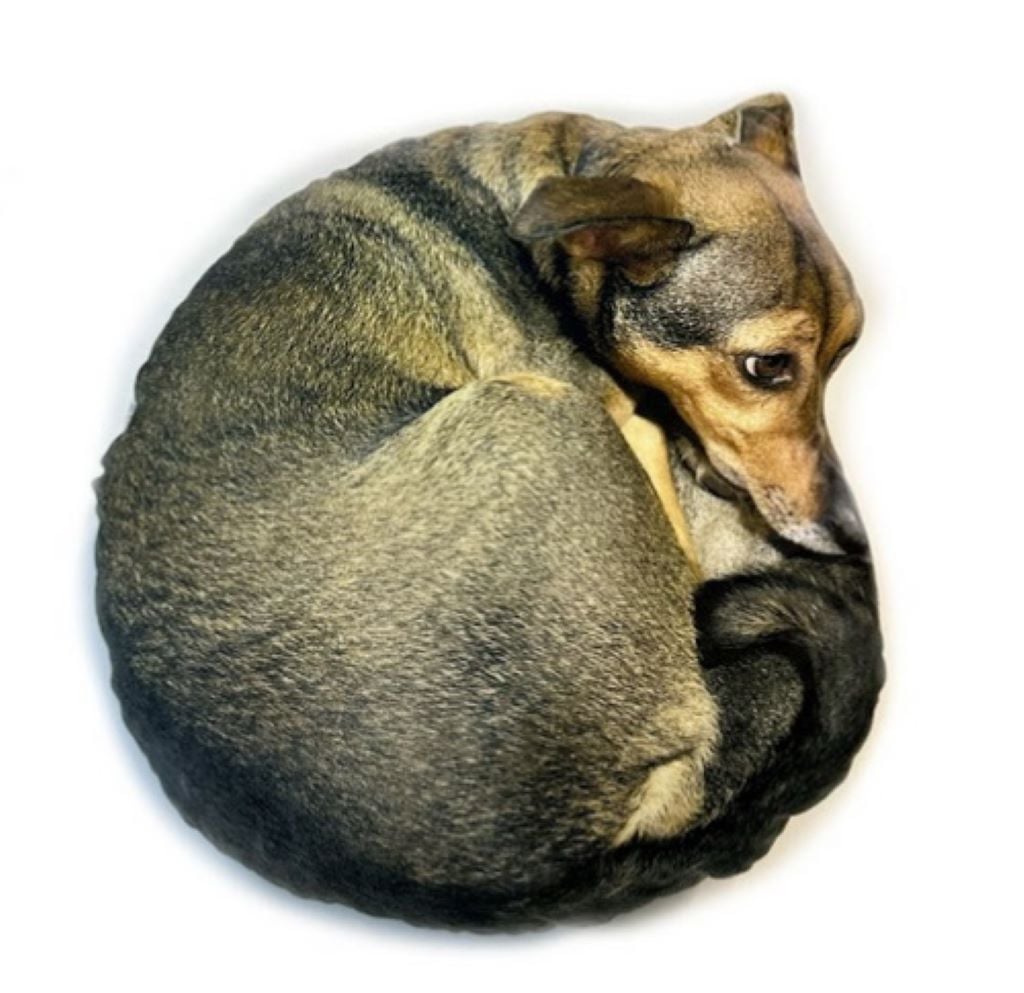 М'яка іграшка Собака Маня 45см наповнювач холофабер Dog-M Сувенір декор