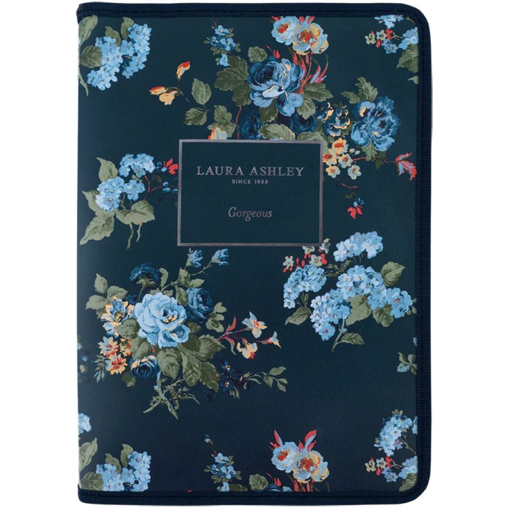 Папка А4 на блискавці пластик Laura Ashley 450мкм 1804-31 Axent