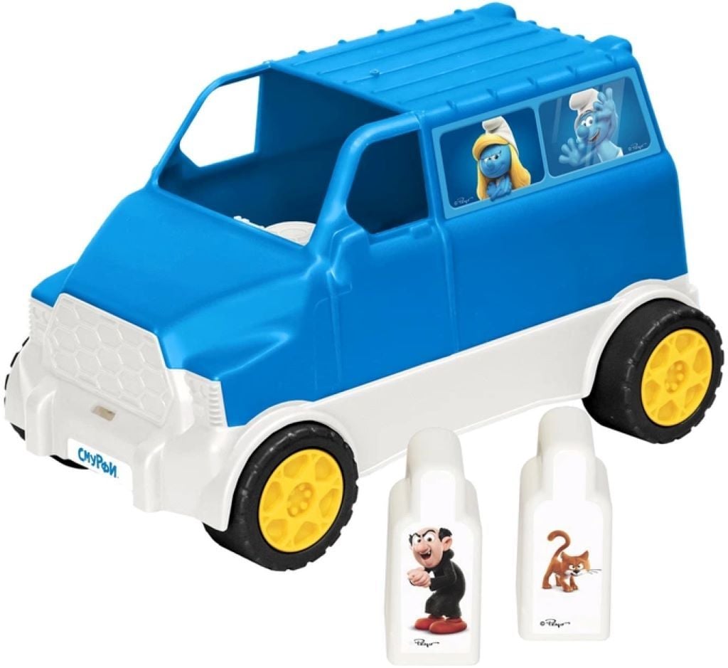 Машина пластик Smart Wheels Смурфи в сітці 40072 Тігрес