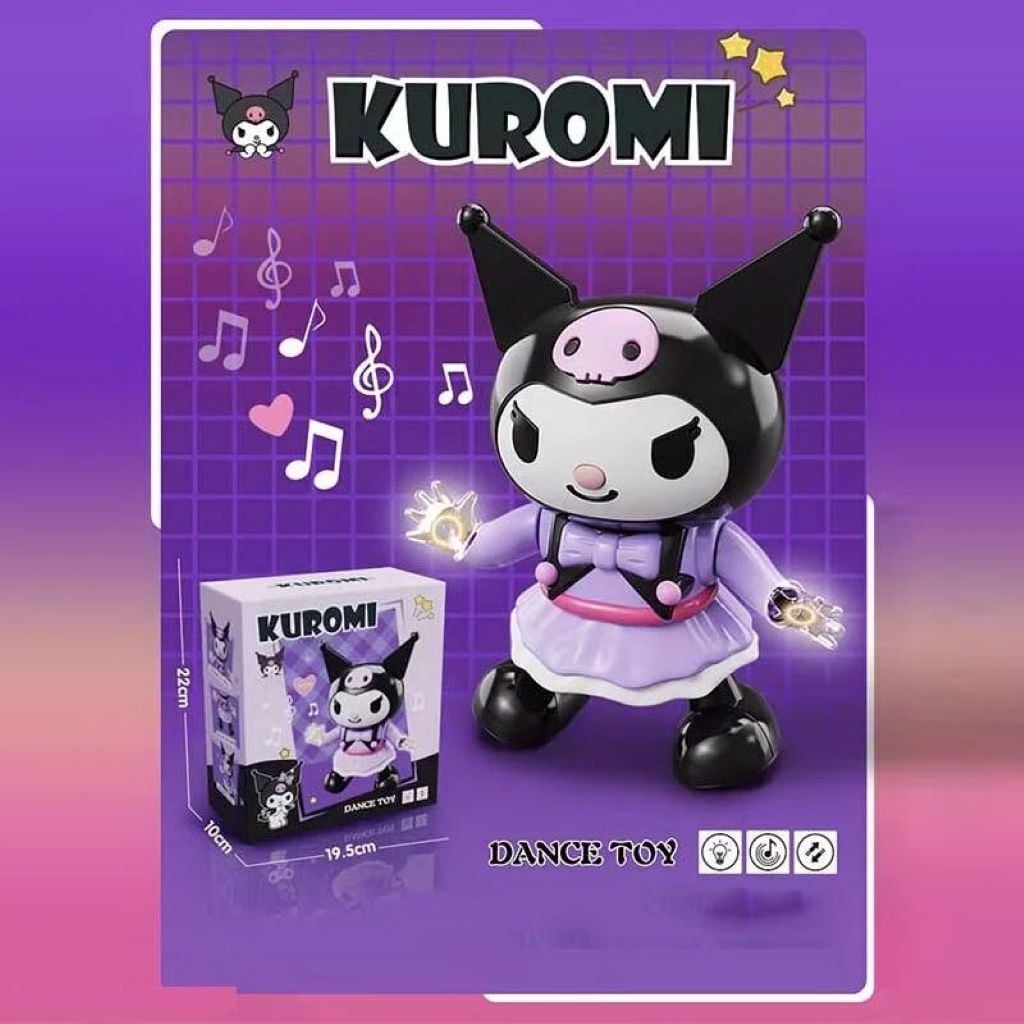 Музична іграшка Kuromi на батарейках у коробці 23*19*10см 2122 Китай