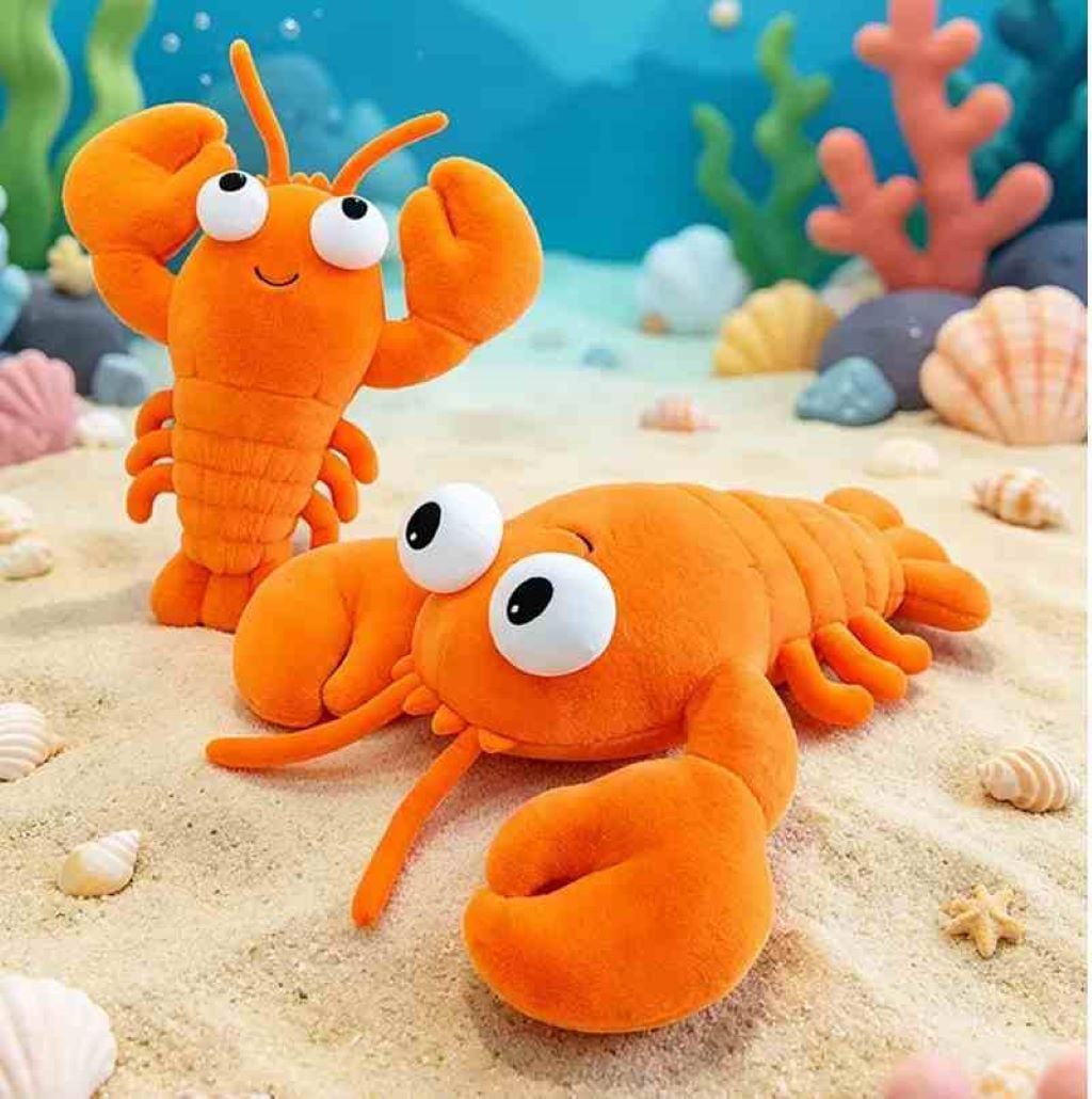 М`яка іграшка Рак 60см помаранчевий MD1-9 Dreamtoys