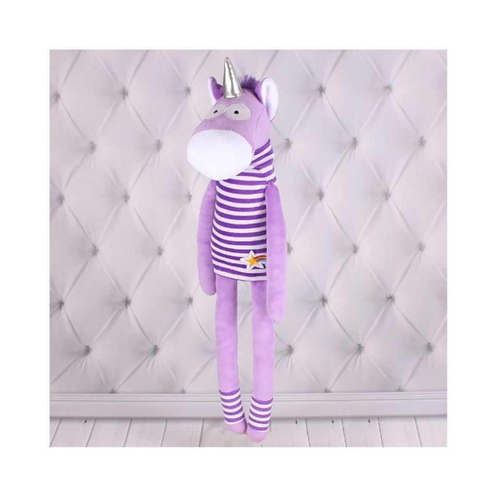 М'яка іграшка Єдиноріг 45см довгі ноги 00081-2 Копиця