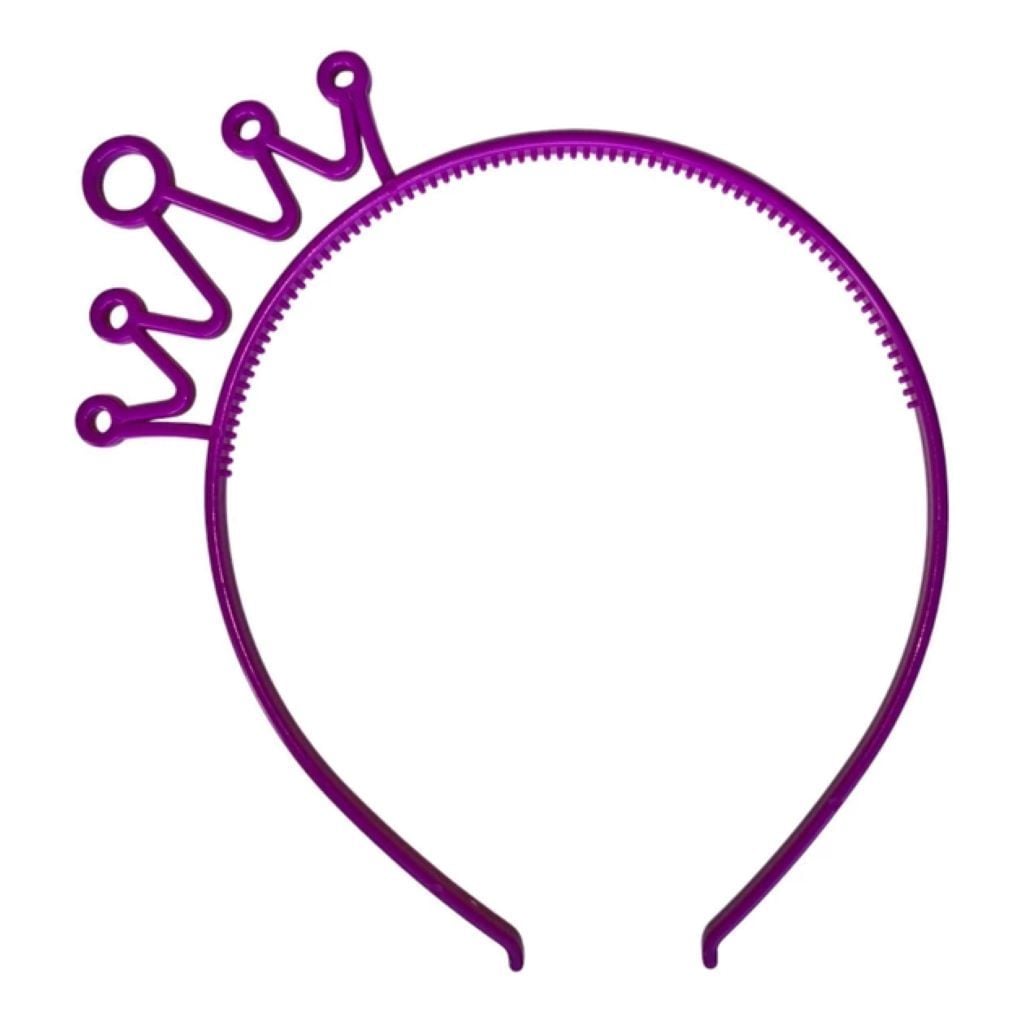 Обруч для волосся Корона неон мікс кольорів 0106-224 Китай