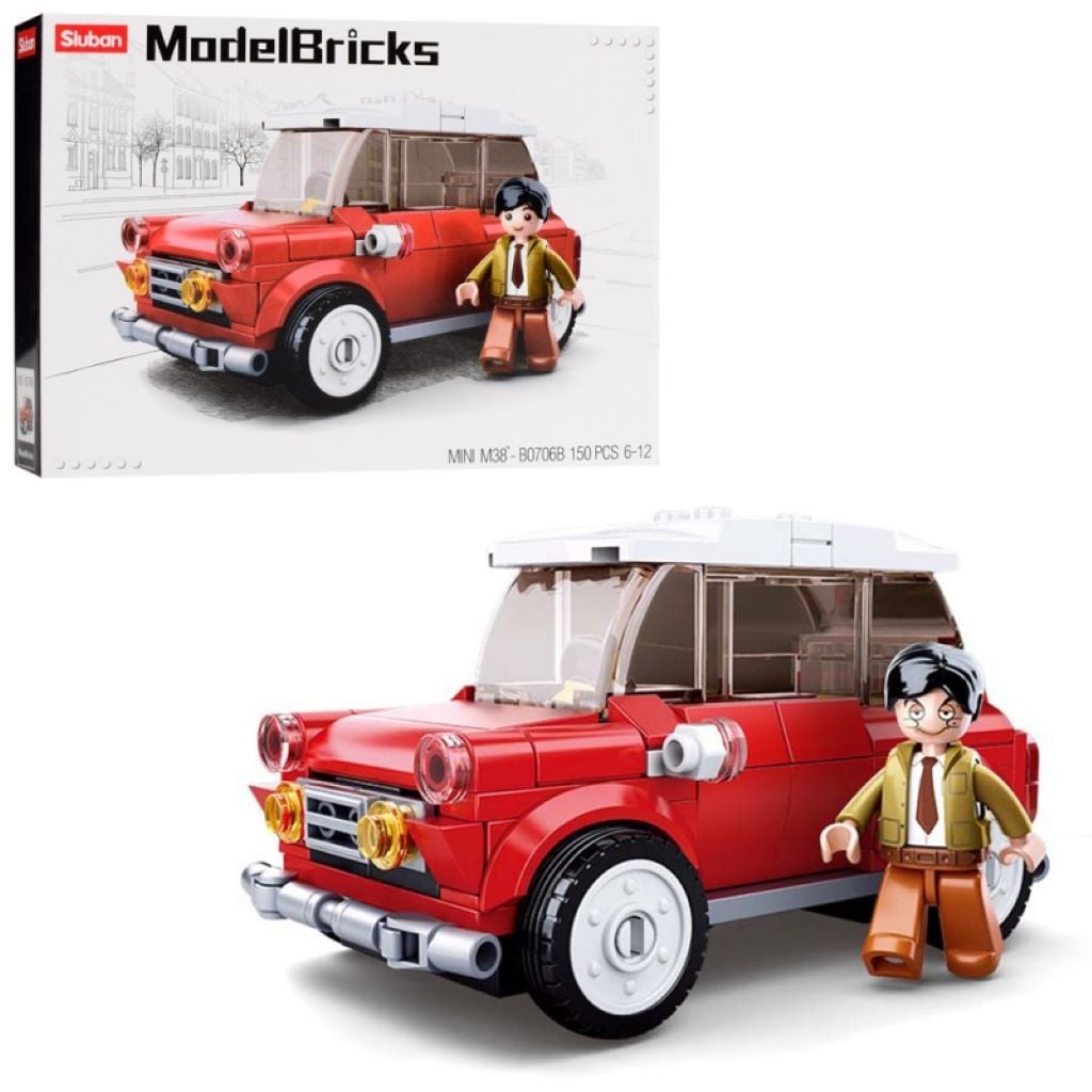 Конструктор типу лего 150дет Model Brickc машина фігурка у коробці 24*19*4,5см M38-B0706B sluban