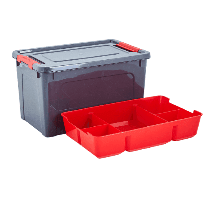 Органайзер універсал 2,5л Tools граніт 12700/1 Китай