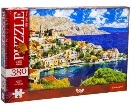 Пазли 380д Greek islands 475*340 коробка 35*24*3см C380-04-06 danko toys
