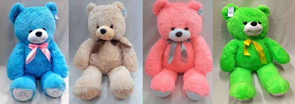 М'яка іграшка Ведмедик Бонік 110см мікс кольорів 0079 ФОП Ступак