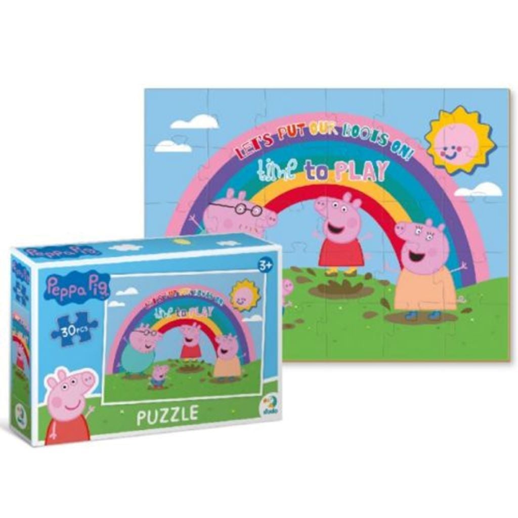 Пазли 30ел Peppa Pig 27*20см у коробці 200303 Dodo