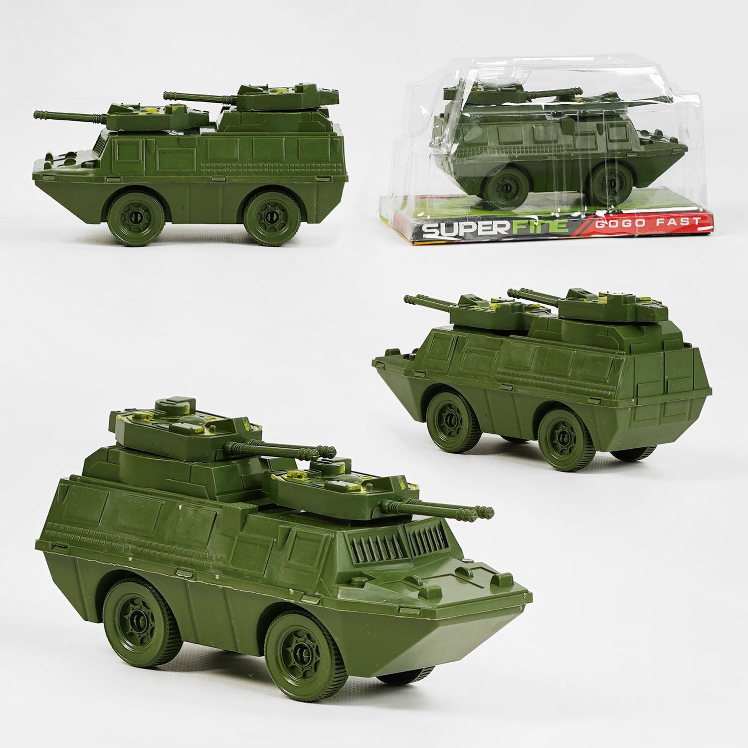 Танк 17см інерція у слюді 22*12**12см 58707 Китай