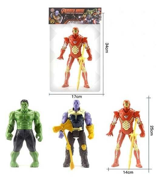 Іграшка фігурка Мультгерої AVENGERS 24см у пакеті 499-2 Китай