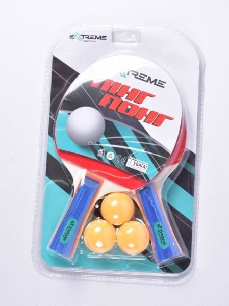 Теніс настільний ракетки 2шт3 м'ячика Пінг-понг слюда 29*19*4см TT2253 Китай