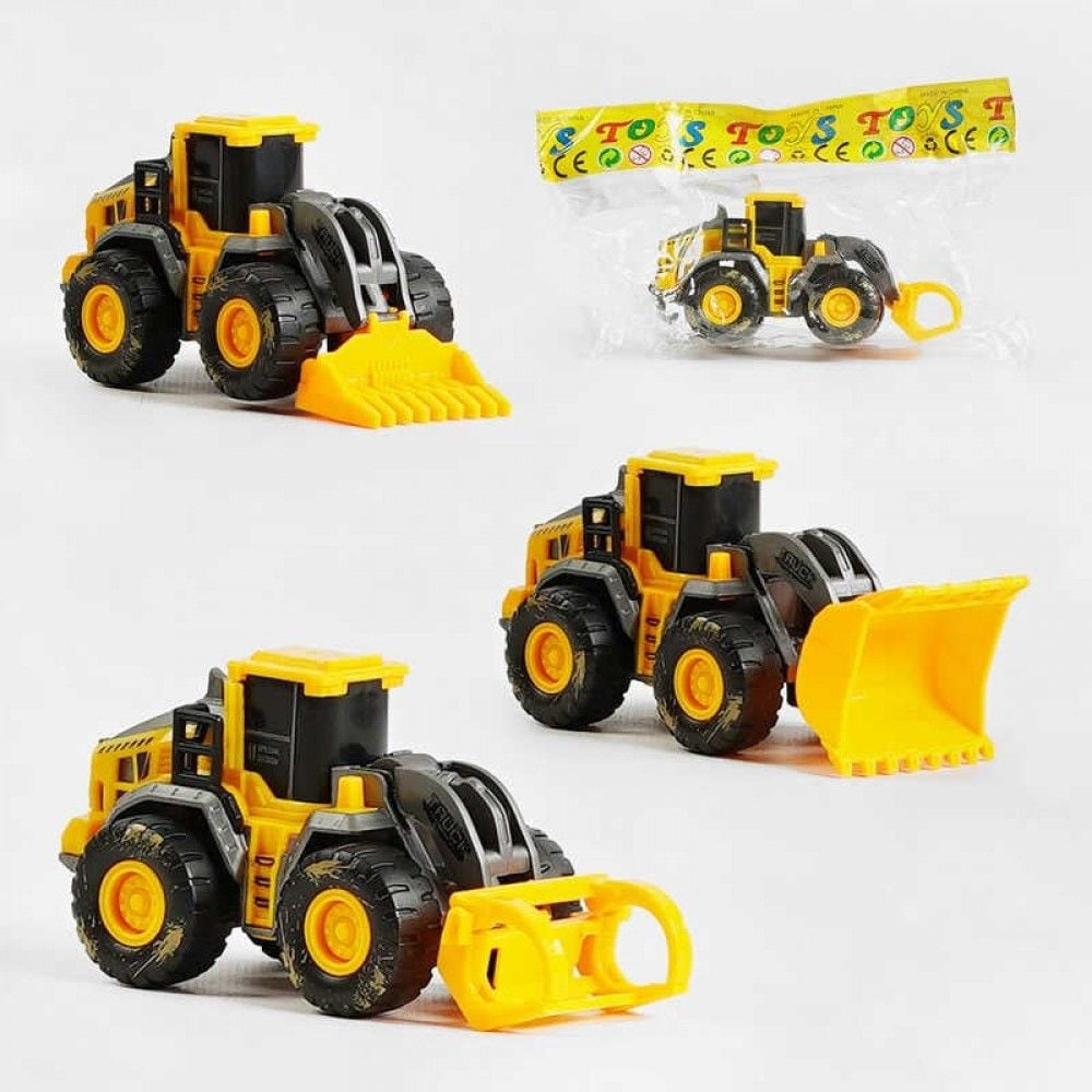 Трактор інерція спецтехніка 3 види пакет 268-1 Китай