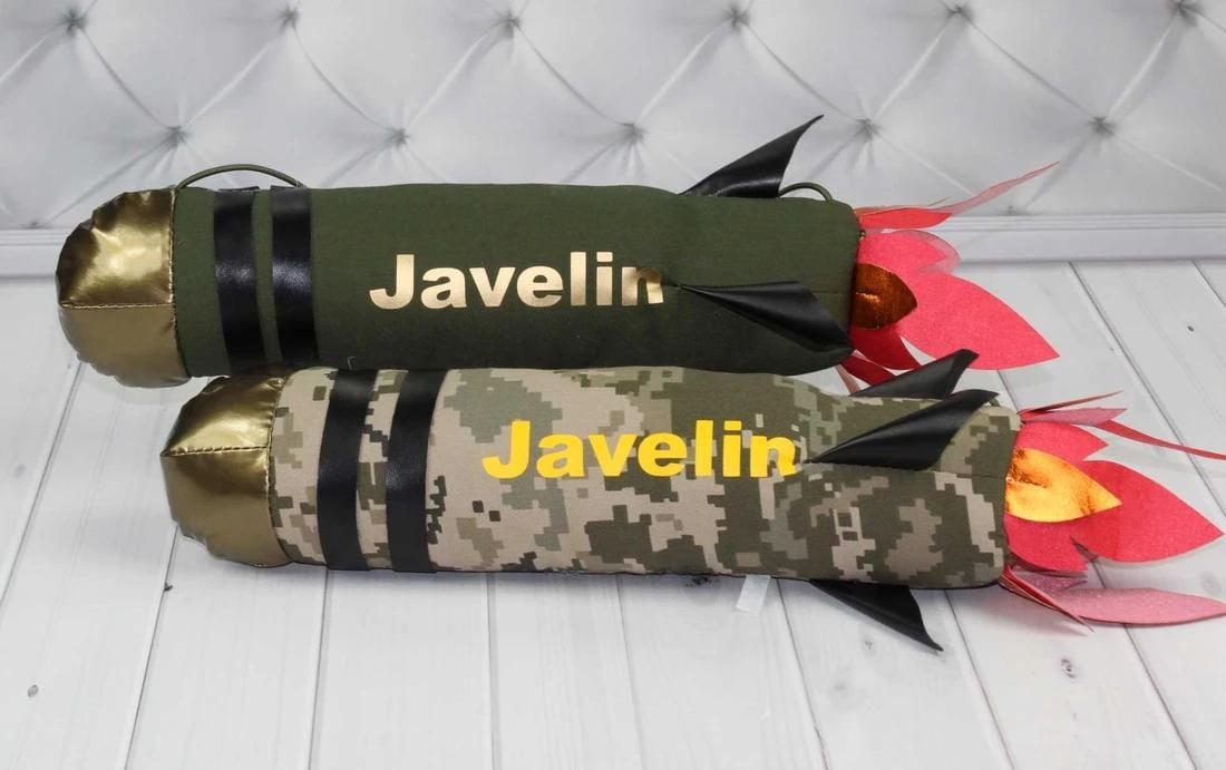 М'яка іграшка нов Джавелін з присоскою 33см 00970-71 копиця