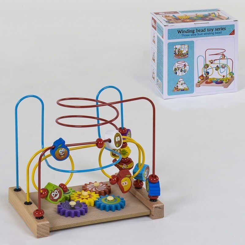 Дерево логіка Лабіринт шестерні коробка 22,5*23*15,5см C39215 Китай