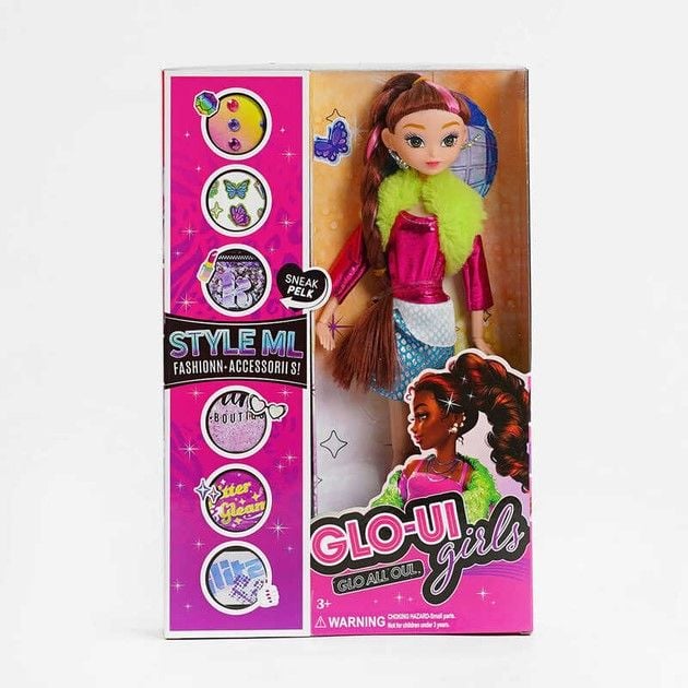 Лялька Glo-ui 29см аксесуари у коробці 30,5*20*5 см TK700 Китай