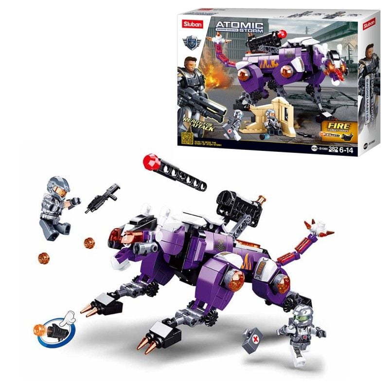 Конструктор 382дет Atomic Storm тривожні години в коробці М38-В1060 sluban