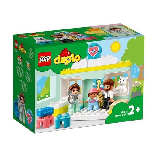Конструктор LEGO DUPLO 34ел Town Візит лікаря у коробці 26*10*28cm 10968 LEGO