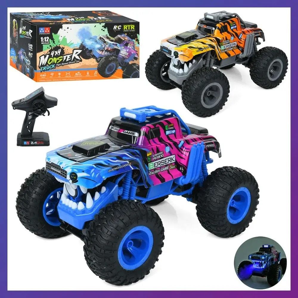 Машина р/у акум 7,4V 2,4G гумові колеса коробка 33*32*25см UD2802A Китай