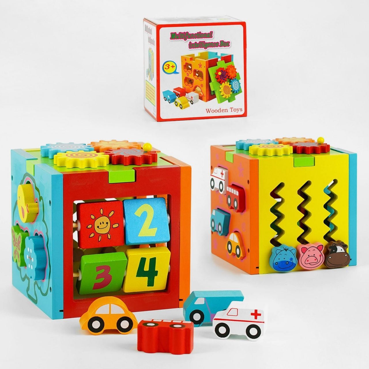 Дерево логіка мультікуб в коробці 17*17*17с C55126 Китай