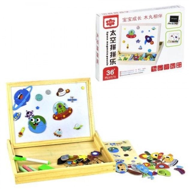 Дерево логіка 2-х стороння дошка космос C31347 Китай