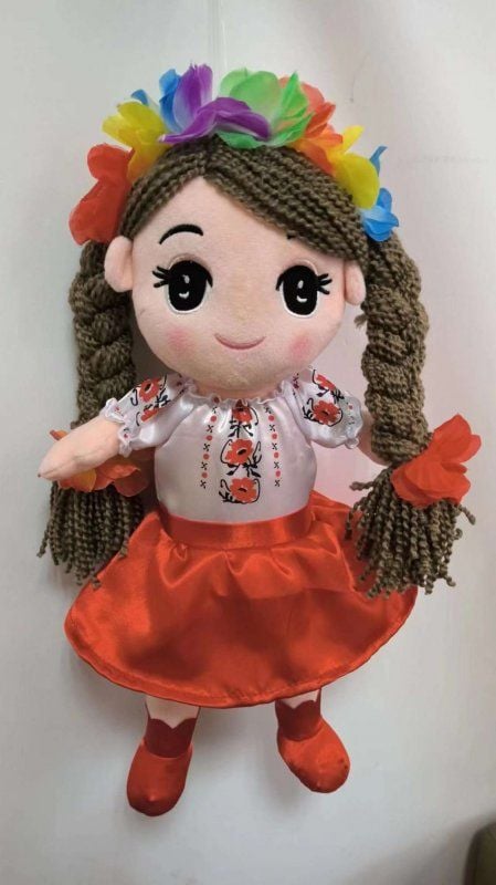 Лялька м'яконабивна Україночка 36см SEL-0015 Китай